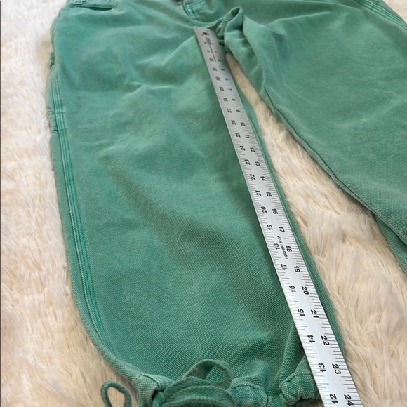BDG Green Cargo Crop Pants Size 0 - Picture 6 of 6